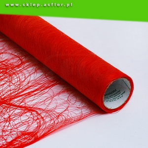 sizofiber - siatka dekoracyjna czerwona
